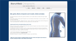 Desktop Screenshot of blanchfieldchiropractic.com.au